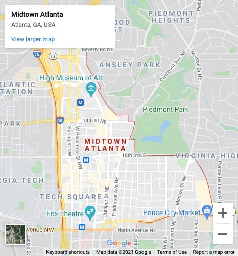 Crate Escape Atlanta Google Map